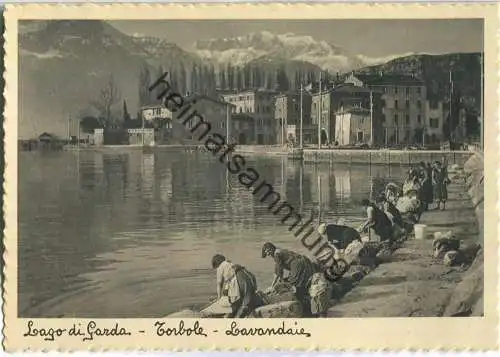 Lago di Garda - Torbole - Lavandaie - Foto-Ansichtskarte - Edizione G. De Lucia Brescia