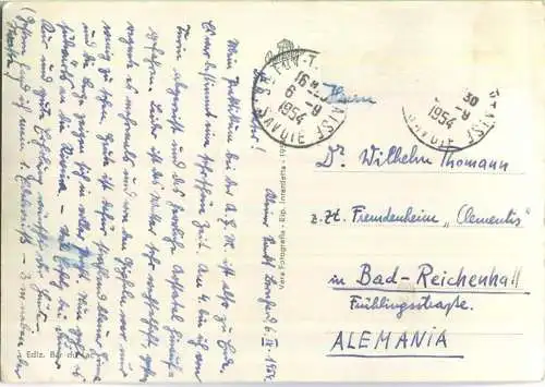 Piccolo S. Bernardo - Caserma - Bar du Lac e M. Bianco - Foto-Ansichtskarte