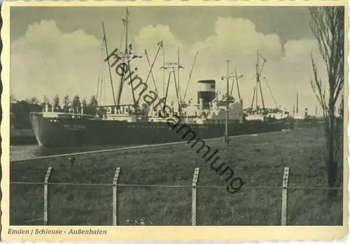 Emden - Schleuse - Aussenhafen
