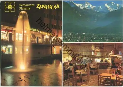 Interlaken Unterseen - Restaurant Zentrum - Verlag G. Maurer AG Spiez