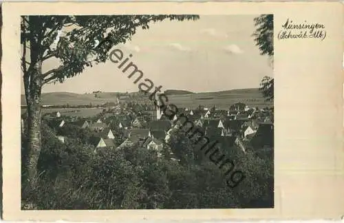 Münsingen - Foto-Ansichtskarte - Verlag Fr. Pflüger Münsingen