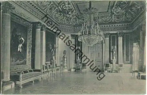 Coburg - Residenzschloss Ehrenburg - Roter Saal - Verlag Aug. Hermann