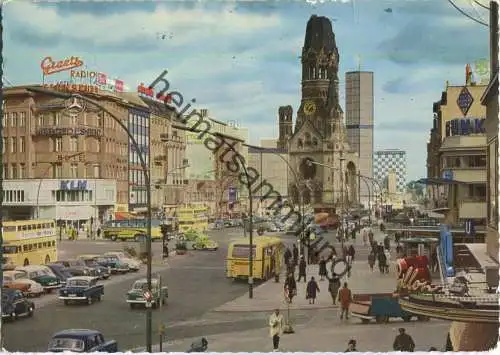 Berlin Kurfürstendamm - BVG-Bus - Verlag Kunst und Bild Berlin