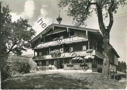 Hörbigerhof bei Thierbach - Wildschönau - Foto-Ansichtskarte - Verlag Helmuth Ascher Wörgl