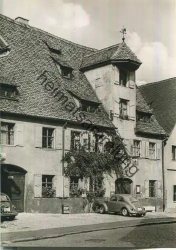 Hersbruck - Deutsches Hirtenmuseum - VW Käfer - Foto-Ansichtskarte - Verlag S. Reinfart Hersbruck