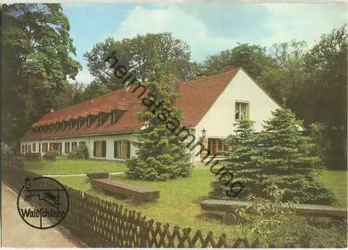 Moritzburg - Waldschänke Moritzburg - Verlag Bild und Heimat Reichenbach