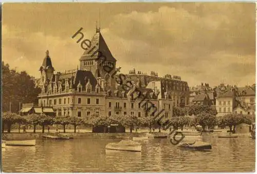 Ouchy-Lausanne - Le Chateau - Edition Jaeger Geneve