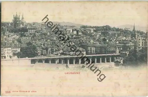 Lausanne - Edition Photoglob Co. Zürich ca. 1900