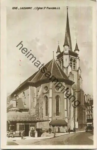 Lausanne L'Eglise St. Francois - Edition D. Voumard Lausanne