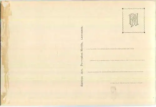 Lausanne et les Alpes Vaudoises - Foto-Ansichtskarte - Edition Perrochet-Matile Lausanne