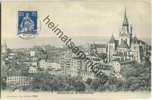 Lausanne et la Cathedrale - Edition Burgy Lausanne
