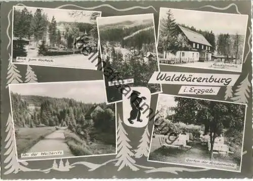 Waldbärenburg - Verlag R. Kallmer Zwickau 60er Jahre