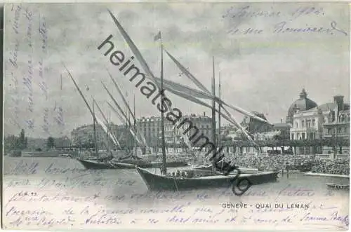 Geneve - Quai du Leman