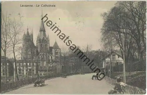 Lausanne - La Cathedrale - Edition Musy freres & Co. Lausanne
