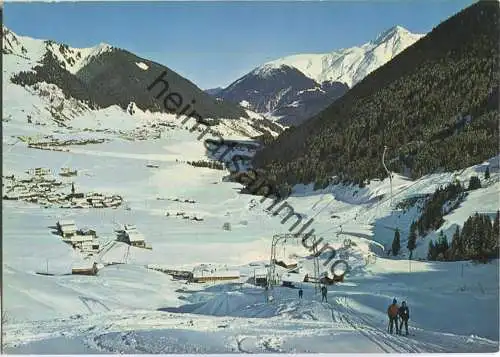 Skilift Milez mit Blick auf Rueras und Sedrun - Verlag Geiger Flims