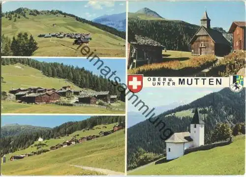 Ober- und Unter Mutten - Verlag Foto-Gross St. Gallen (E90612) gel. 1984