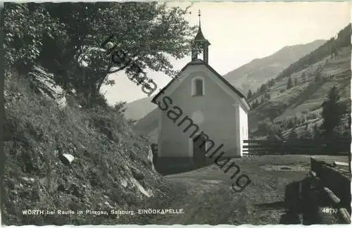 Wörth bei Rauris im Pinzgau - Einödkapelle - Foto-Ansichtskarte - Verlag P. Ledermann Wien 1959