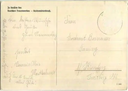 Zu Gunsten des Deutschen Frauenwerks - Reichsmütterdienst - Photo Frensdorf-Hoeland