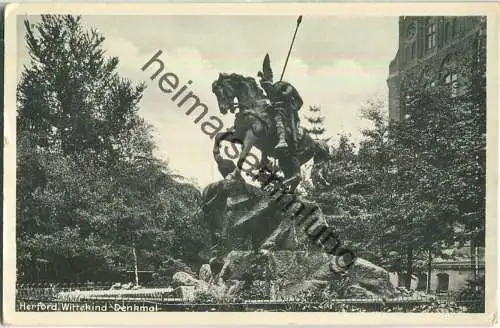 Herford - Wittekind-Denkmal - Cramers Kunstanstalt Dortmund