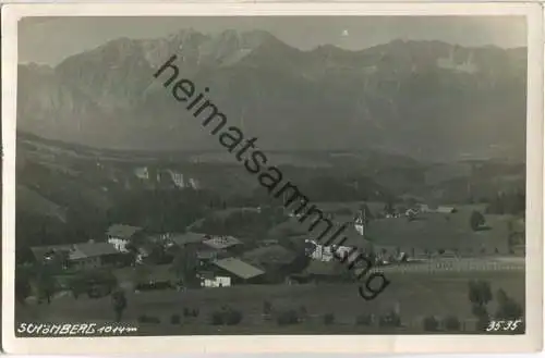 Schönberg - Foto-Ansichtskarte - Verlag Much Heiss Innsbruck