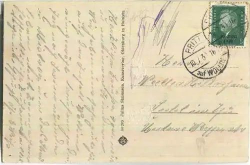 Swinemünde - Blick zum Strand - Verlag Julius Simonsen Oldenburg