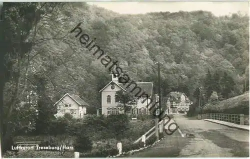 Treseburg - Foto-Ansichtskarte - Verlag E. Riehn Wernigerode