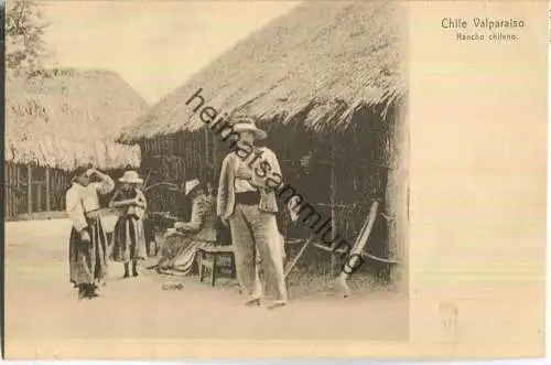 Valparaiso - Rancho chileno - Verlag Carlos F. Niemeyer Valparaiso - ca. 1920