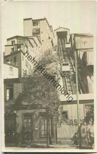 Ascensor - Aufzug - Fotokarte ohne Verlagsangabe