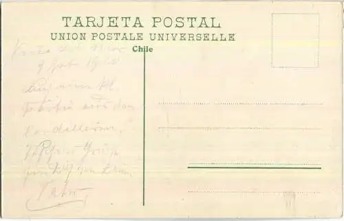 Puente del Rio Blanco - Ferrocarril Transandio - Verlag J. Allan Valparaiso