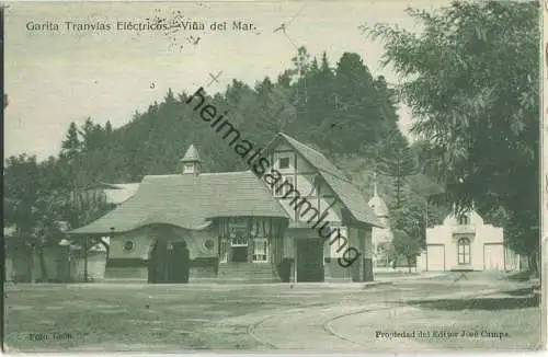 Garita Tranvias Electricos - Vina del Mar - Verlag Jose Camps