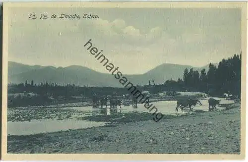 Sn. Fco. de Limache - Estero - Verlag Mattensohn & Grimm Valparaiso