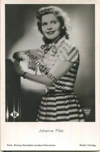 Johanna Matz - Verlag Rüdel 616