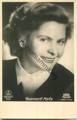 Hannerl Matz - Verlag FBZ 475