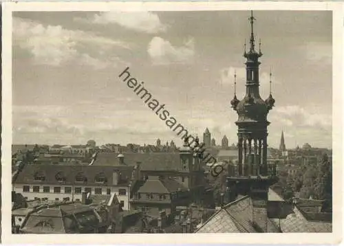 Posen - Poznan - Blick vom Rathausturm - Verlag Robert Franke Hamburg