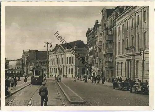 Posen - Poznan - Wilhelmstrasse - Strassenbahn - Verlag Robert Franke Hamburg