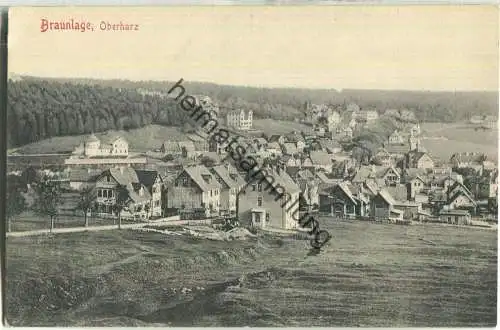 Braunlage - Teilansicht - Verlag Stengel & Co Dresden