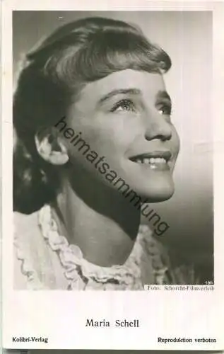 Maria Schell - Verlag Kolibri 196 - keine AK-Einteilung