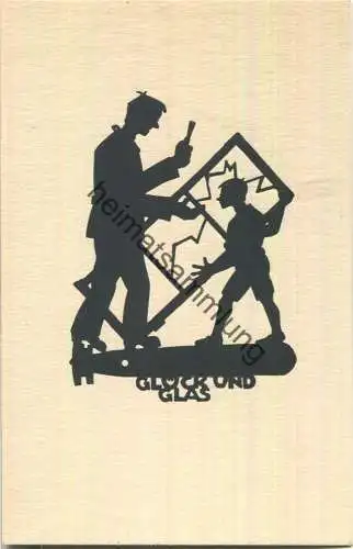 Glück und Glas - A. M. Schwindt - Verlag Hessischer Heimatverlag Darmstadt