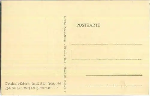 Ich bin vom Berg - A. M. Schwindt - Verlag Hessischer Heimatverlag Chlodwig Rinck Darmstadt
