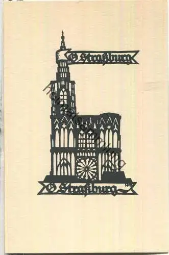 Strassburg - Strasbourg - A. M. Schwindt - Verlag Hessischer Heimatverlag Darmstadt