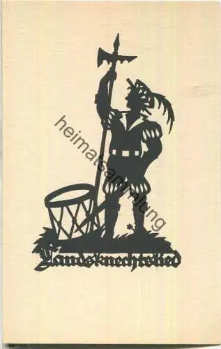 Landknechtslied - A. M. Schwindt - Verlag Hessischer Heimatverlag Darmstadt