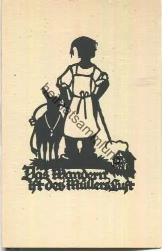 Das Wanders ist des Müllers Lust - A. M. Schwindt - Verlag Hessischer Heimatverlag Darmstadt