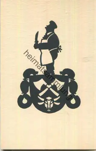 Für den guten Sonntagsbraten kann man des Fleischers nicht entraten - A. M. Schwindt - Verlag Hessischer Heimatverlag
