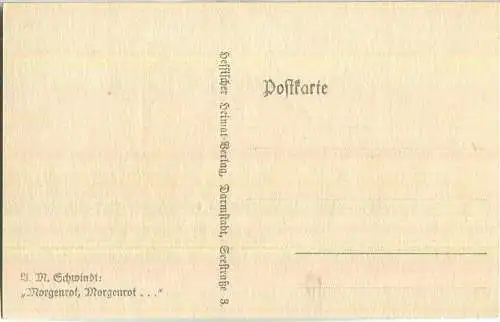 Morgenrot - A. M. Schwindt - Verlag Hessischer Heimatverlag Darmstadt