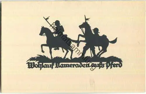 Wohlauf Kameraden aufs Pferd - A. M. Schwindt - Verlag Hessischer Heimatverlag Darmstadt