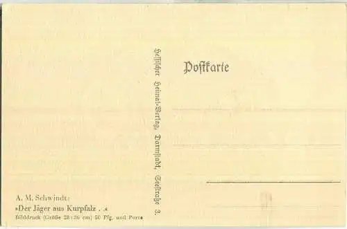 Ein Jäger aus Kurpfalz  - A. M. Schwindt - Verlag Hessischer Heimatverlag Darmstadt