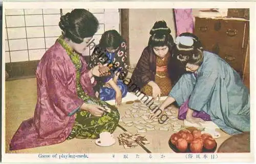 Game of playing-cards - Japan ca. 1920