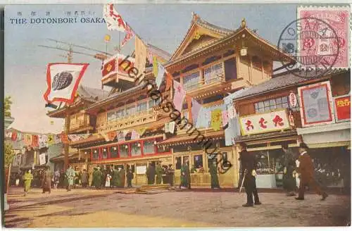 Osaka - The Dotonbori - Japan ca. 1920