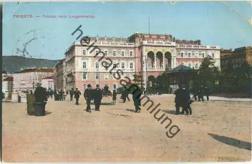 Trieste - Palazzo della Luogotenenza - K. u. K. Militärzensur Triest