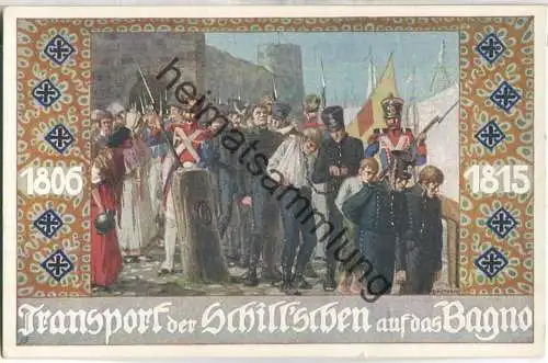 Bund der Deutschen in Böhmen - E. Kutzer - Transport der Schill'schen auf das Bagno